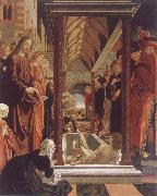 PACHER, Michael Resurrection of Lazarus oil painting artist